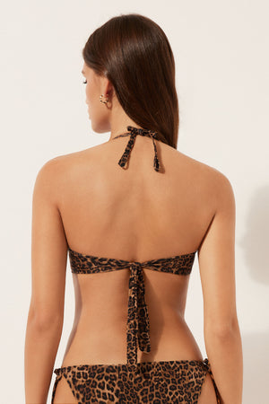חזיית מעטפת משולשים Wild Animalier