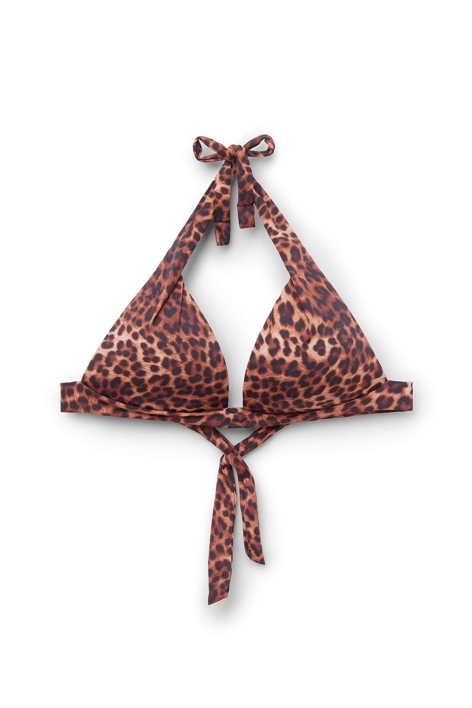 חזיית ביקיני משולשים Brown Animalier