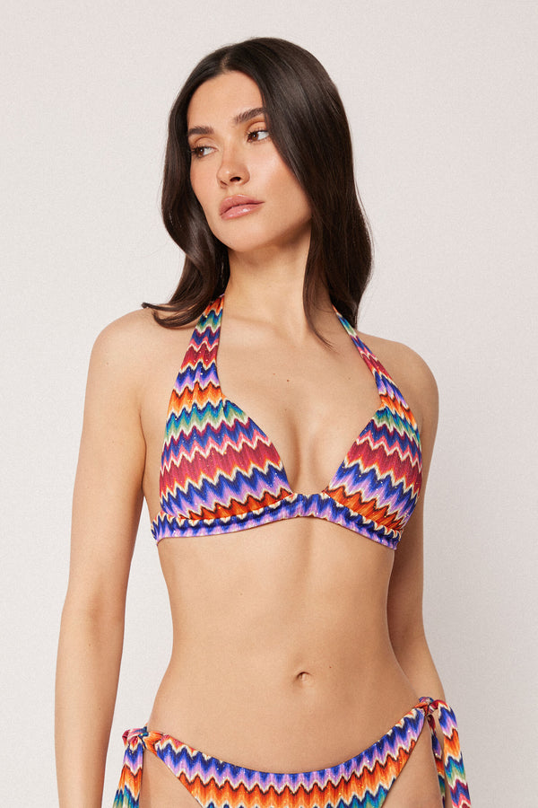 חזיית ביקני משולשים Vibrant Chevron