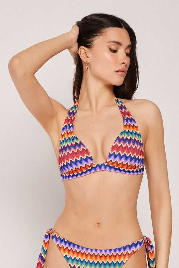 חזיית ביקני משולשים Vibrant Chevron