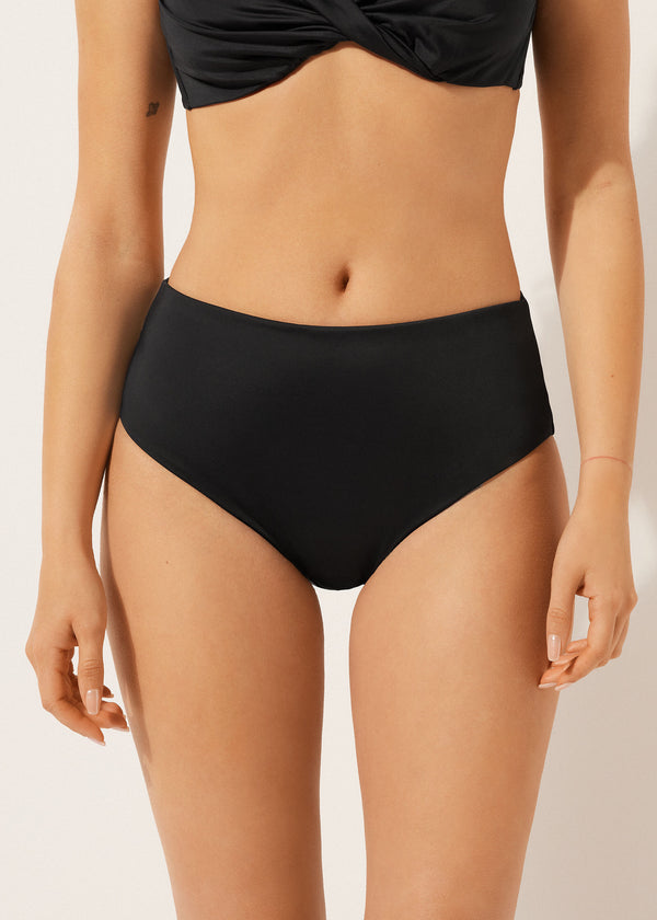תחתוני ביקיני High-Waisted Scultura