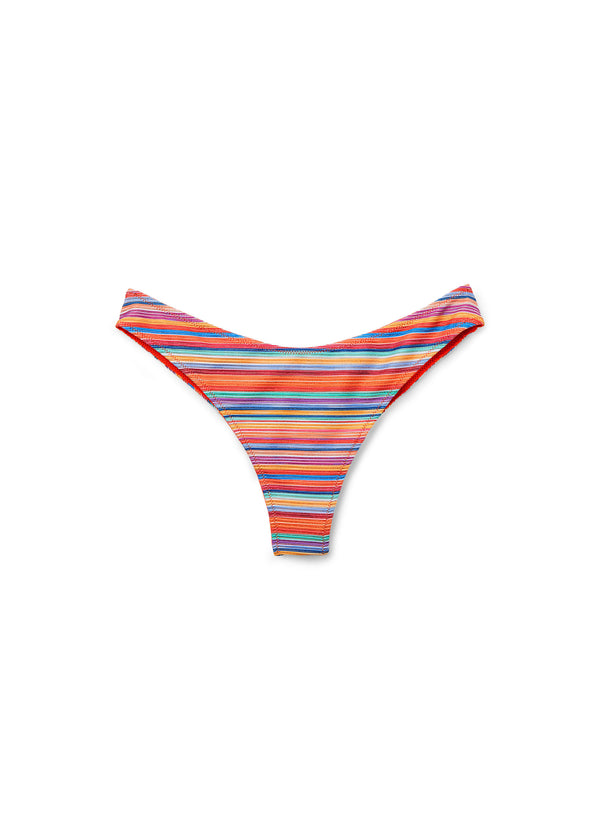 תחתוני ביקיני ברזילאיים Colorful Stripes
