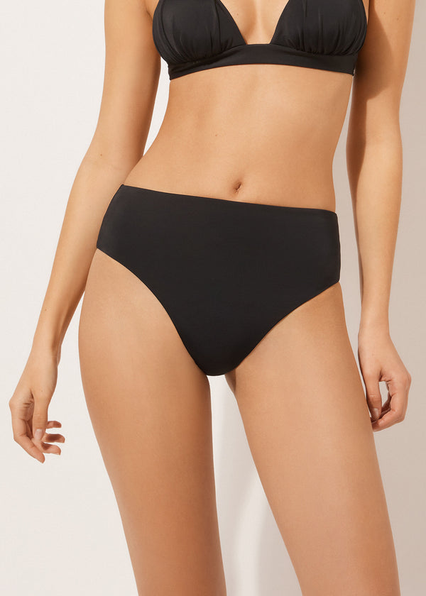 תחתוני ביקיני ברזילאיים High-Waisted Scultura