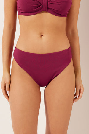 תחתוני ביקיני ברזילאיים Classy Piquet High-Waisted