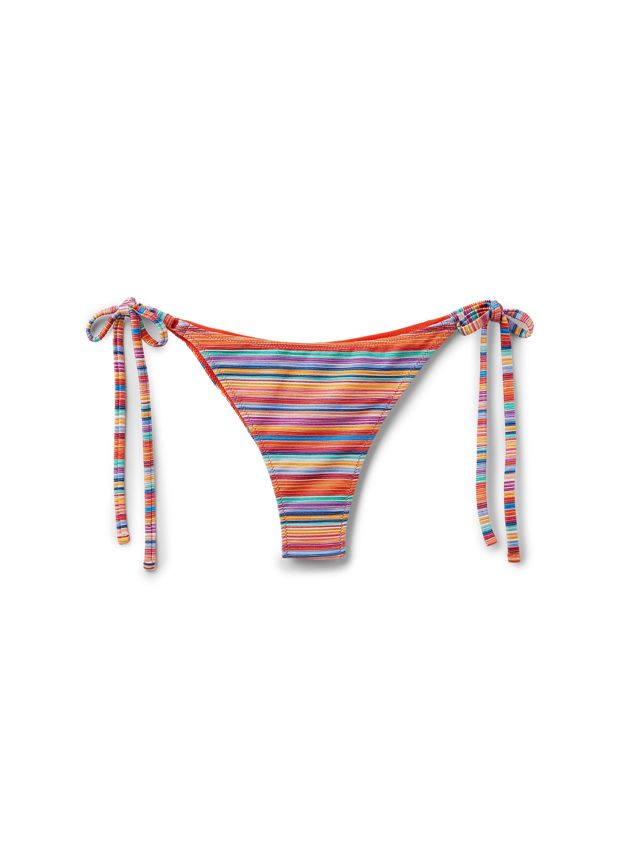 תחתוני ביקיני קשירה ברזילאיים Colorful Stripes