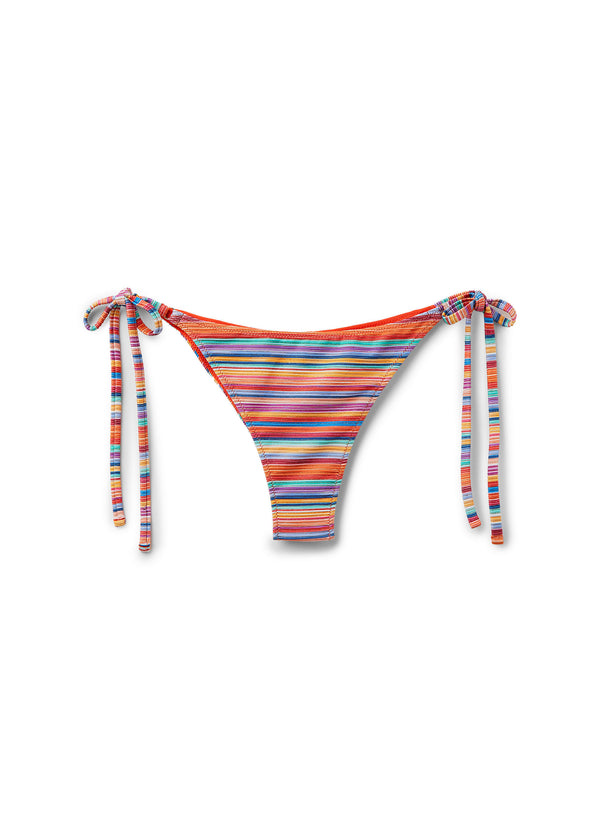 תחתוני ביקיני קשירה ברזילאיים Colorful Stripes