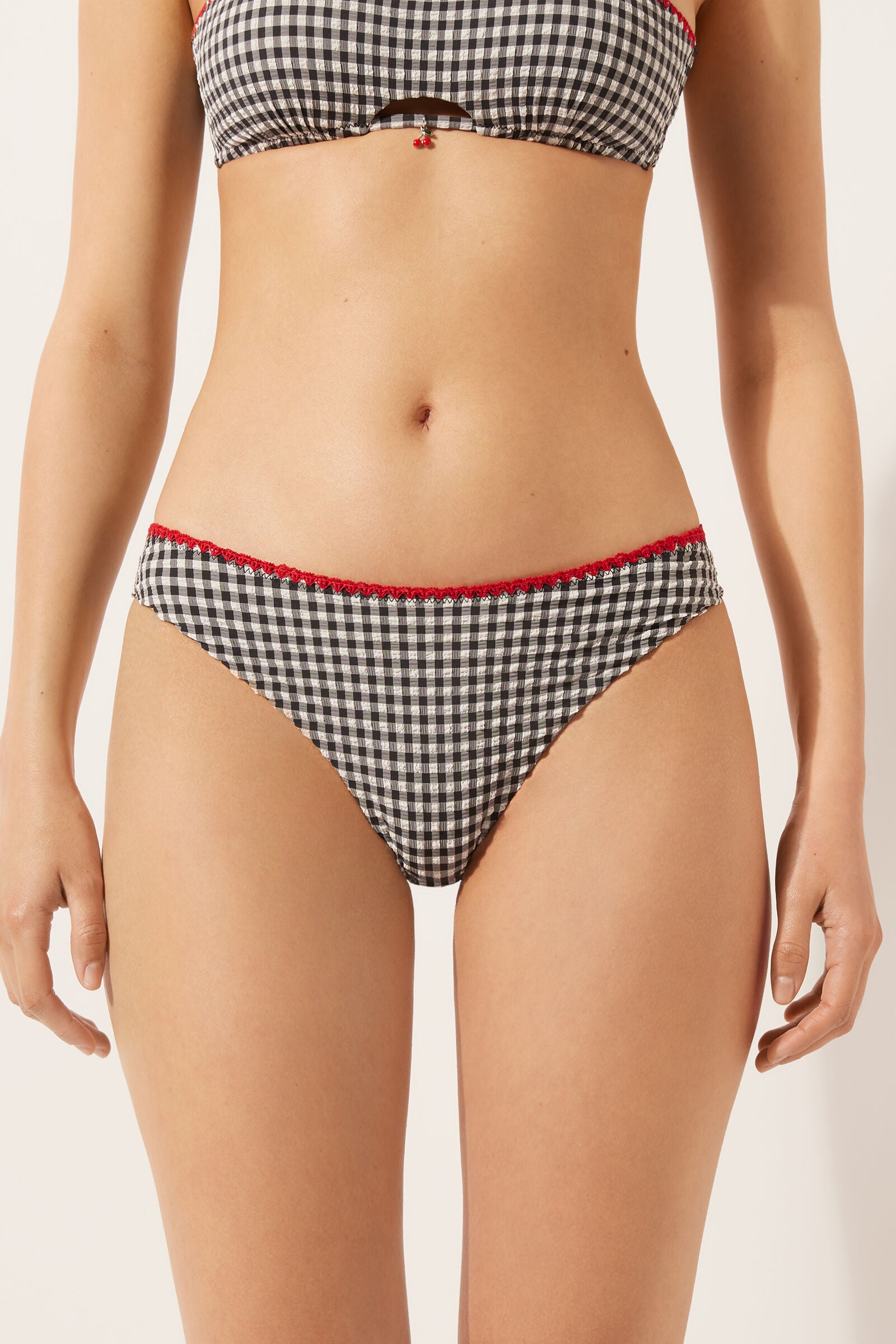 תחתוני ביקיני Cherry Vichy