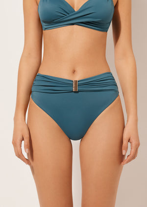 תחתוני ביקיני High-Waisted Scultura