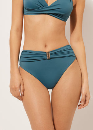 תחתוני ביקיני High-Waisted Scultura