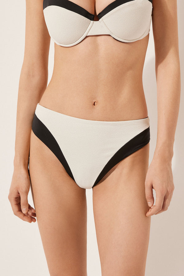 תחתוני ביקיני High-Waisted Double