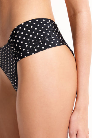 תחתוני ביקני Polka Dot Black