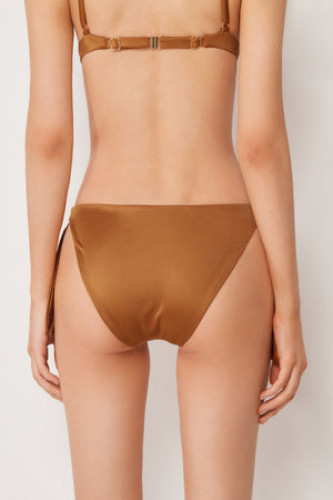 תחתוני ביקיני קשירה Shiny Satin