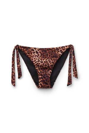 תחתוני ביקני קשירה Brown Animalier
