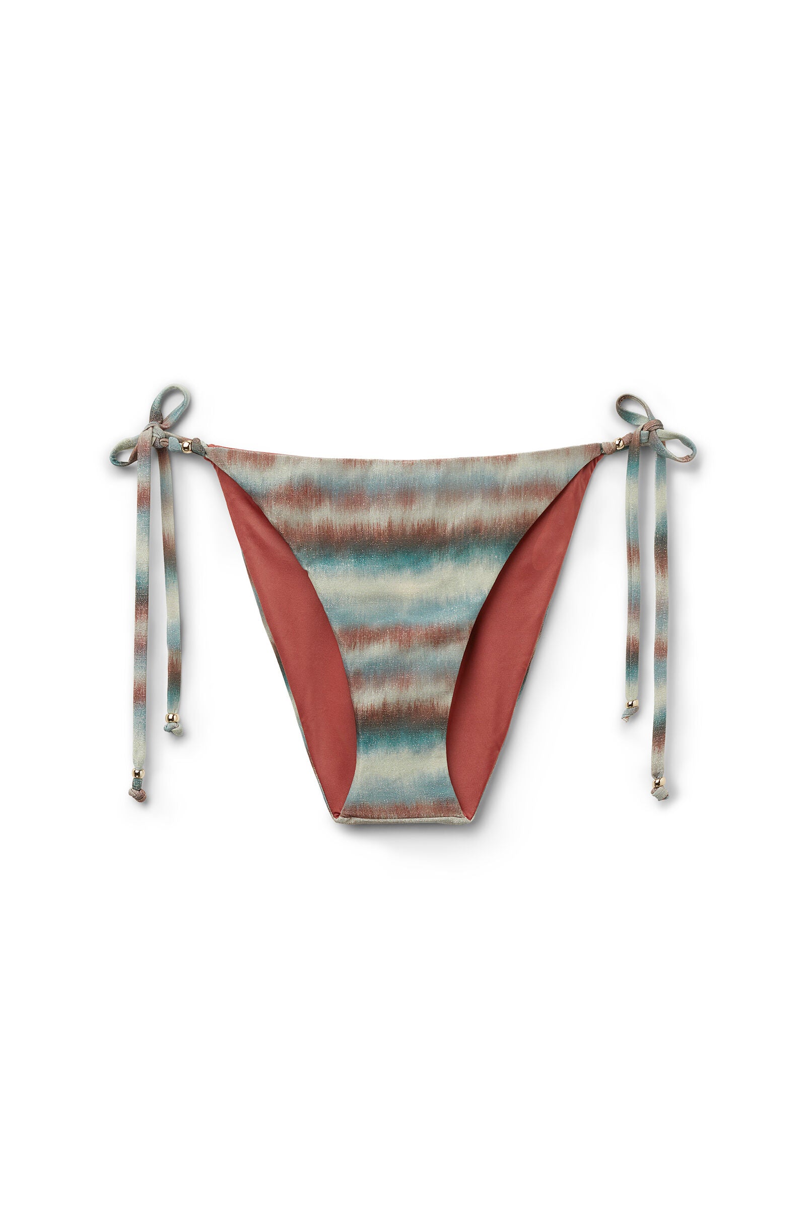 תחתוני ביקיני קשירה Glittery Tie-Dye
