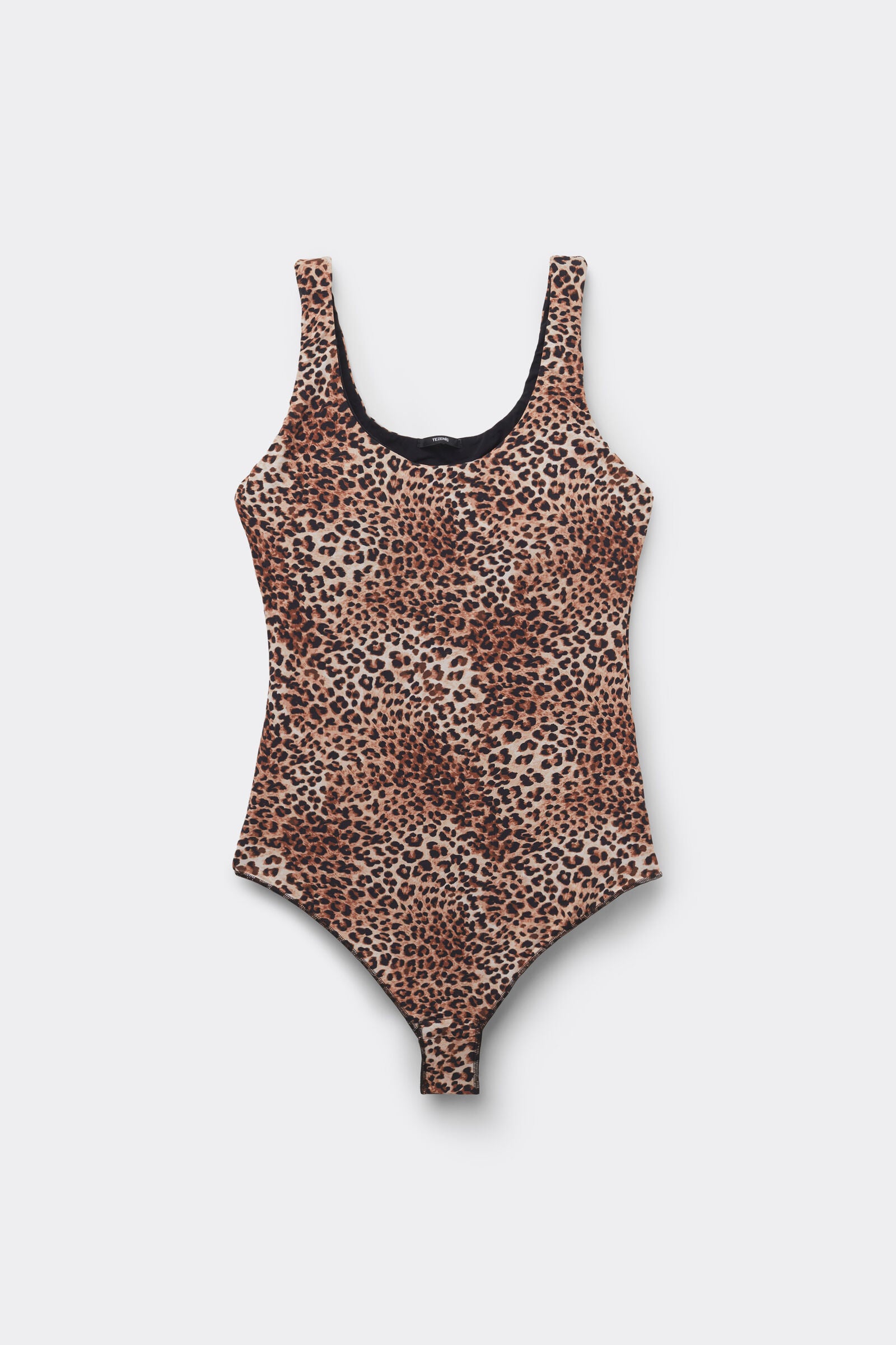 בגד גוף בהדפס מנומר 2 In 1 Natural Lifting Printed Bra