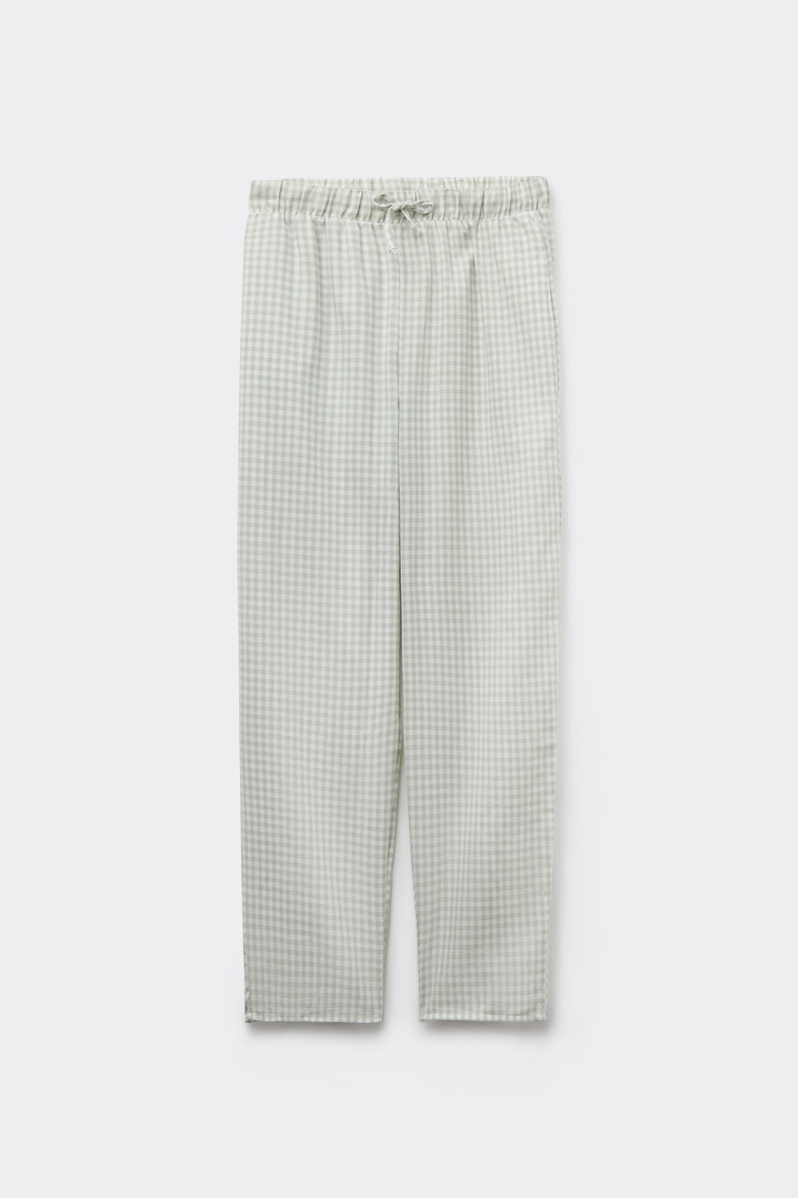 מכנסיים ארוכים בהדפס פרחוני