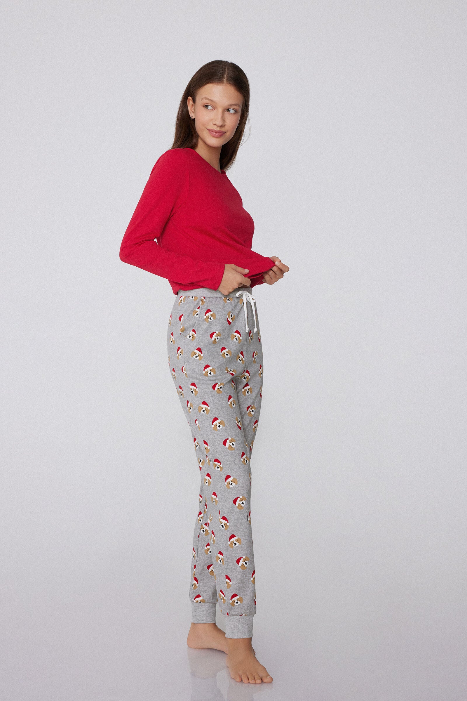 מכנסיים ארוכים הדפס