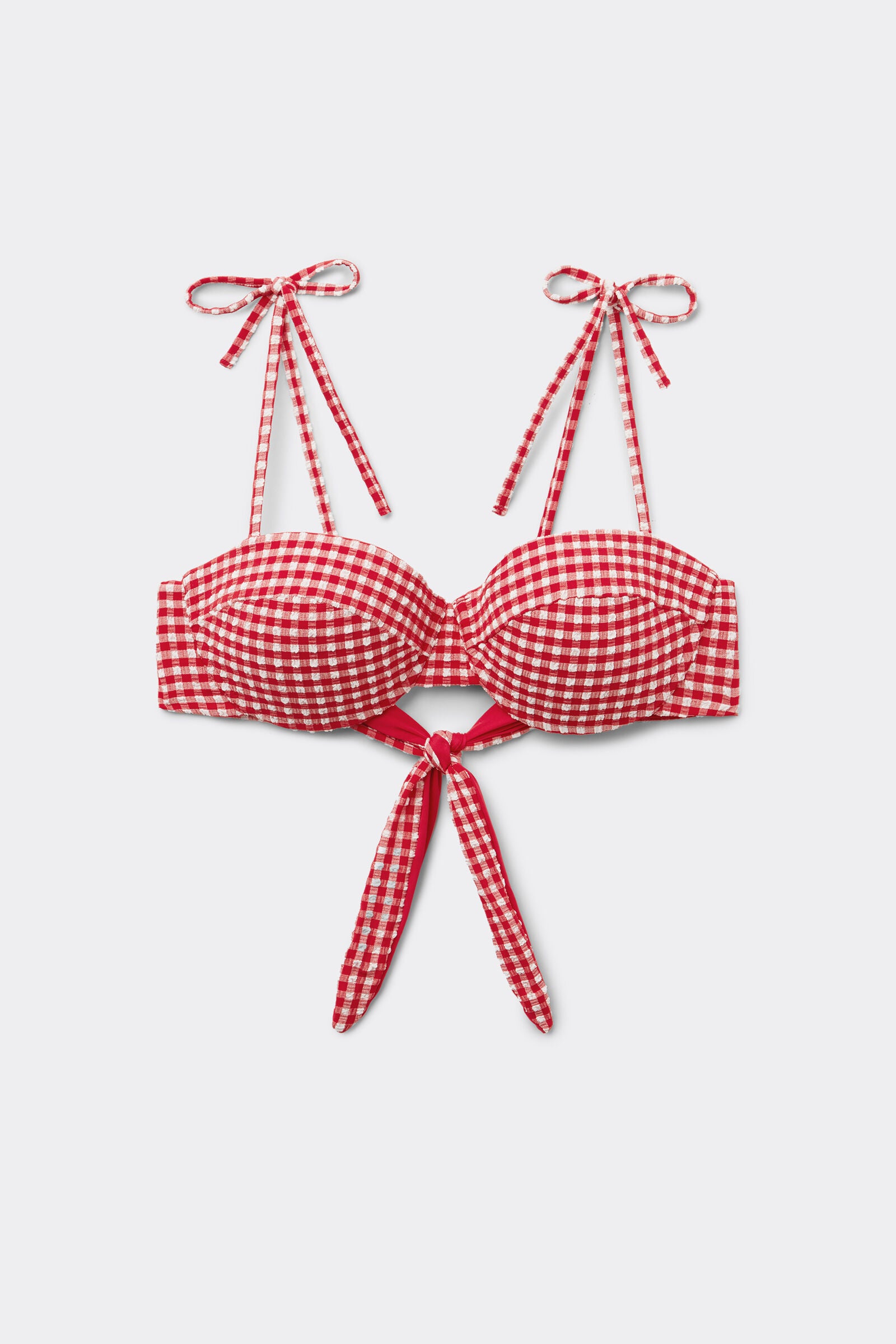 חזיית ביקיני סטרפלס Summer Vichy