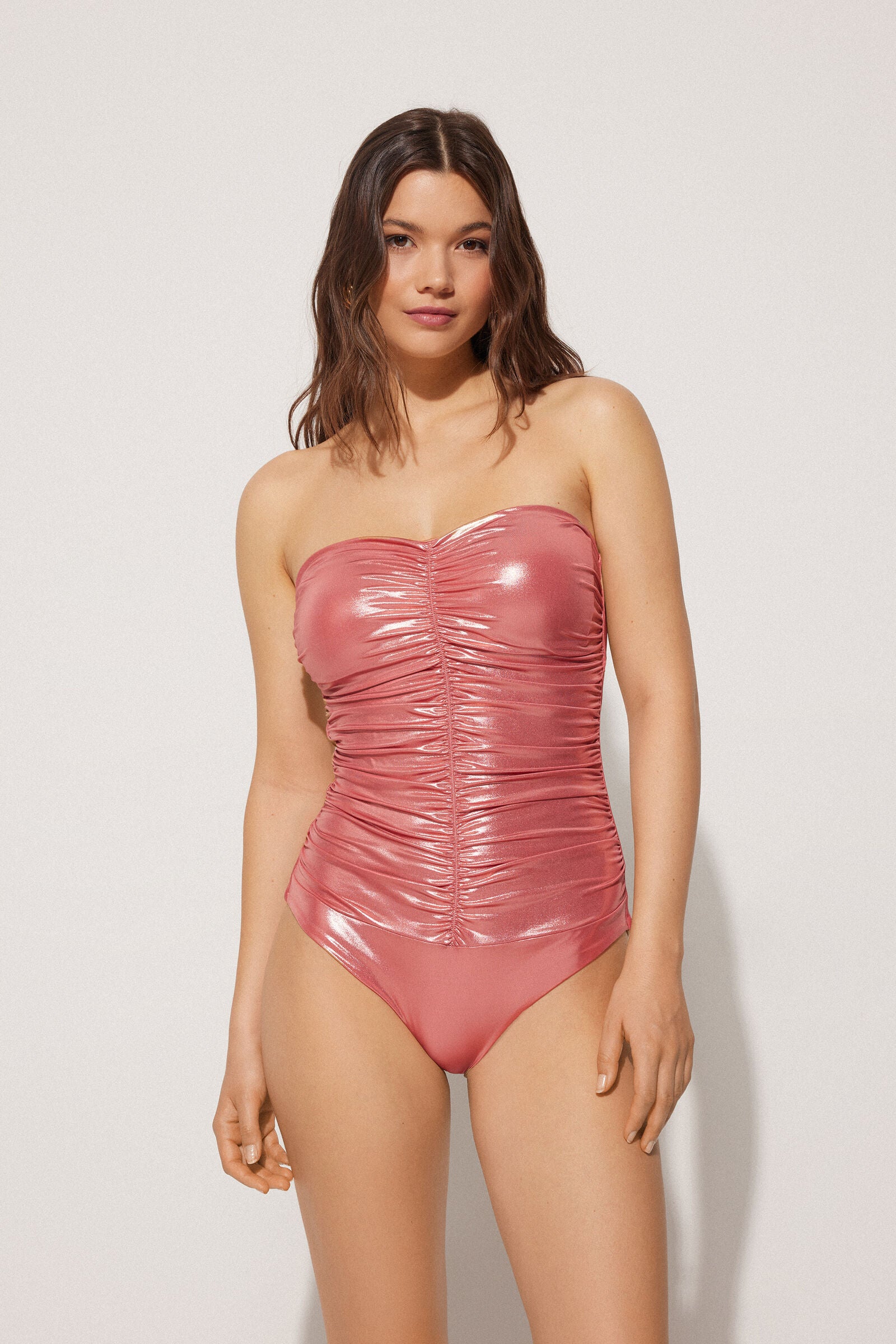 בגד ים שלם כיווצים Mermaid Glow
