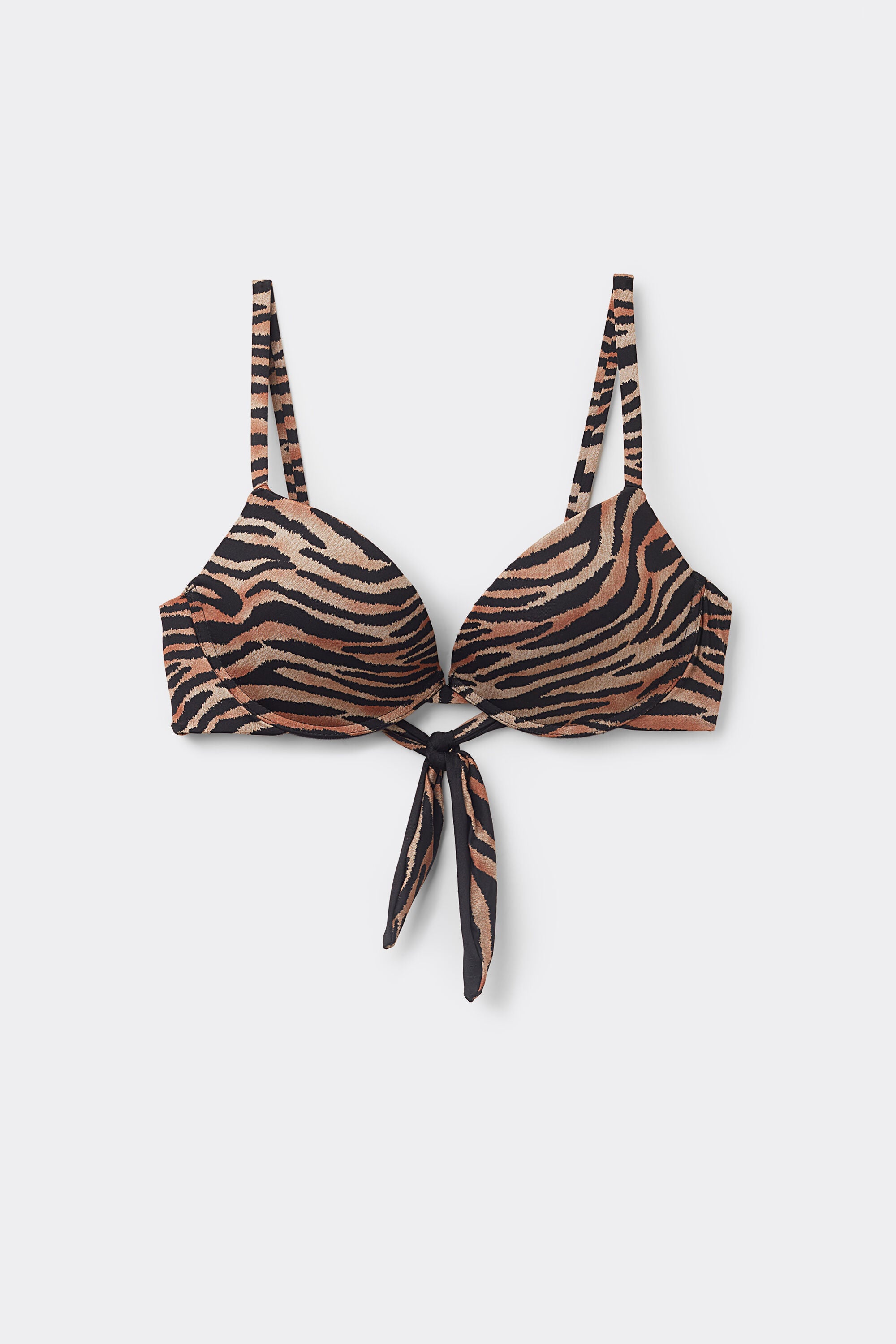 טופ ביקיני פוש אפ Tiger Savana