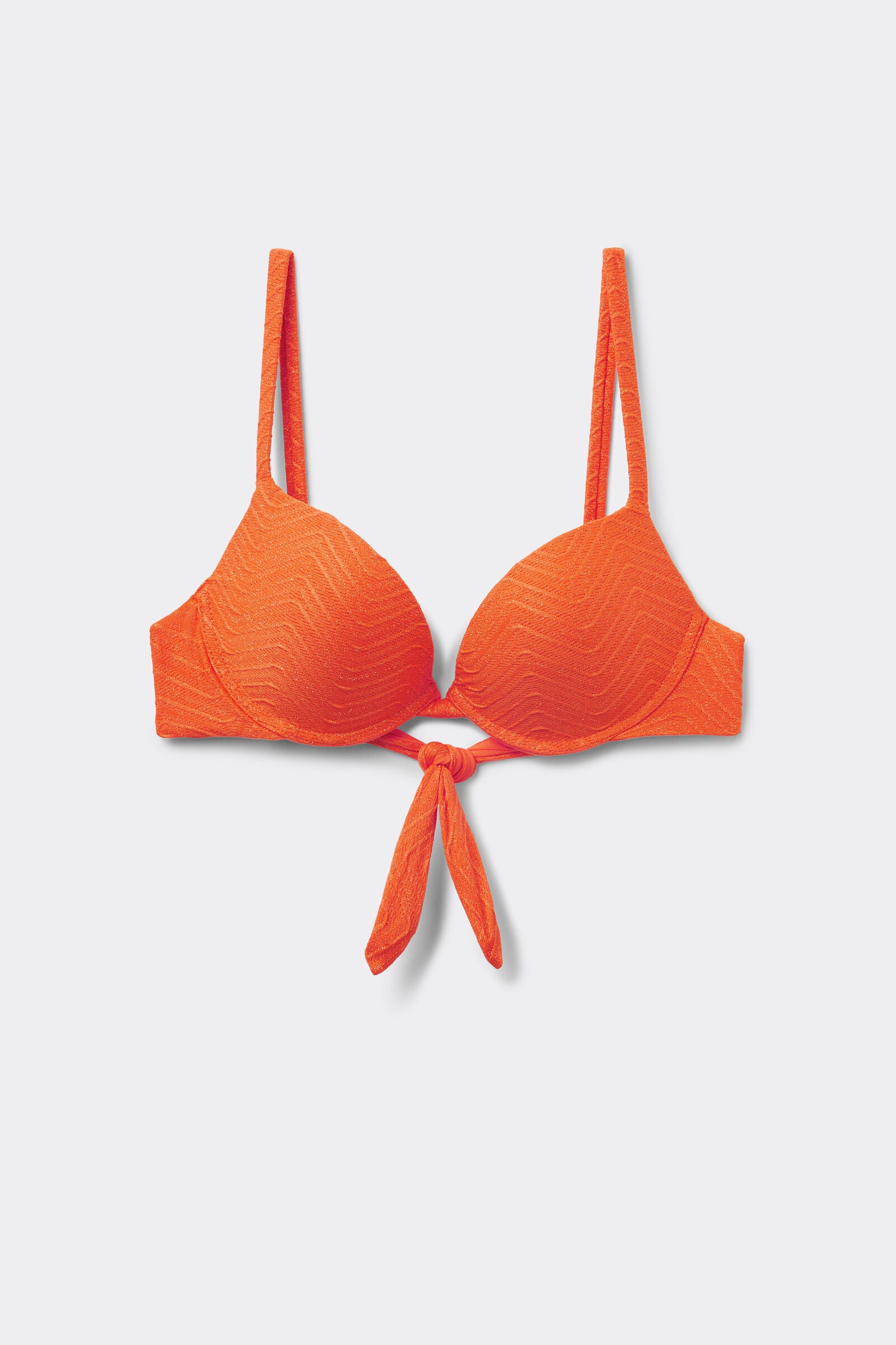 חזיית ביקיני פוש אפ Orange Sparkling Touch