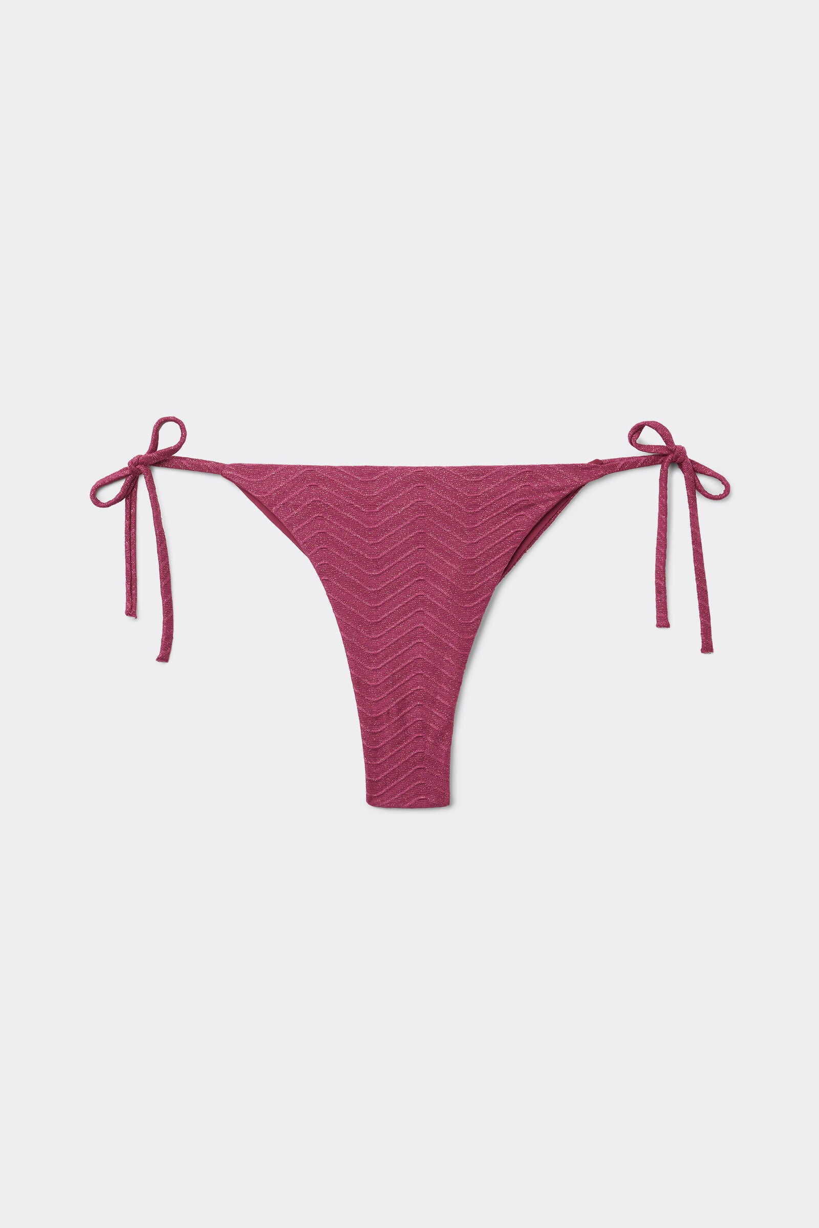 תחתוני ביקיני קשירה ברזילאיים Mauve Sparkling Touch