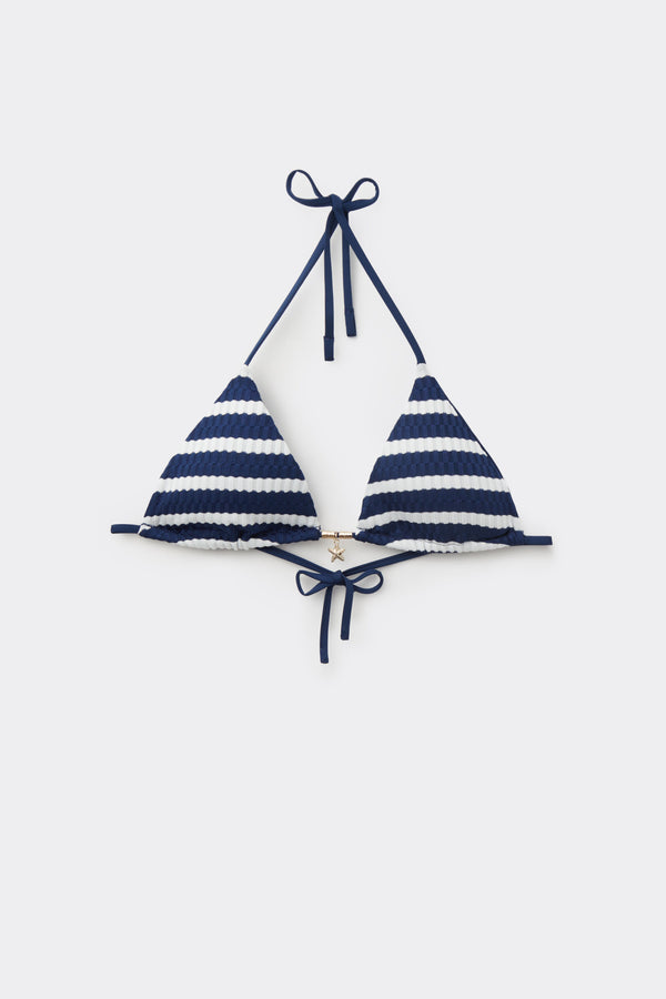 חזיית ביקיני משולשים Sailor Stripes