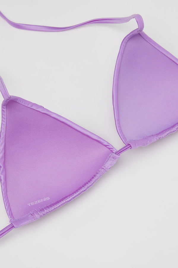 חזיית ביקיני Lilac Shiny Glam