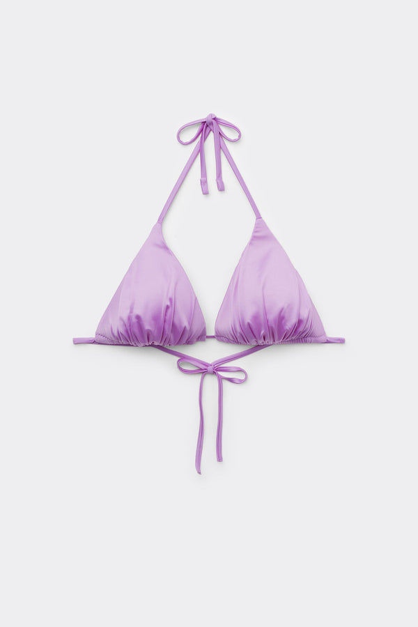 חזיית ביקיני Lilac Shiny Glam