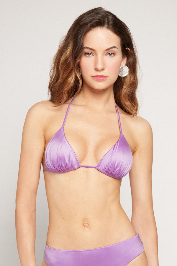 חזיית ביקיני Lilac Shiny Glam