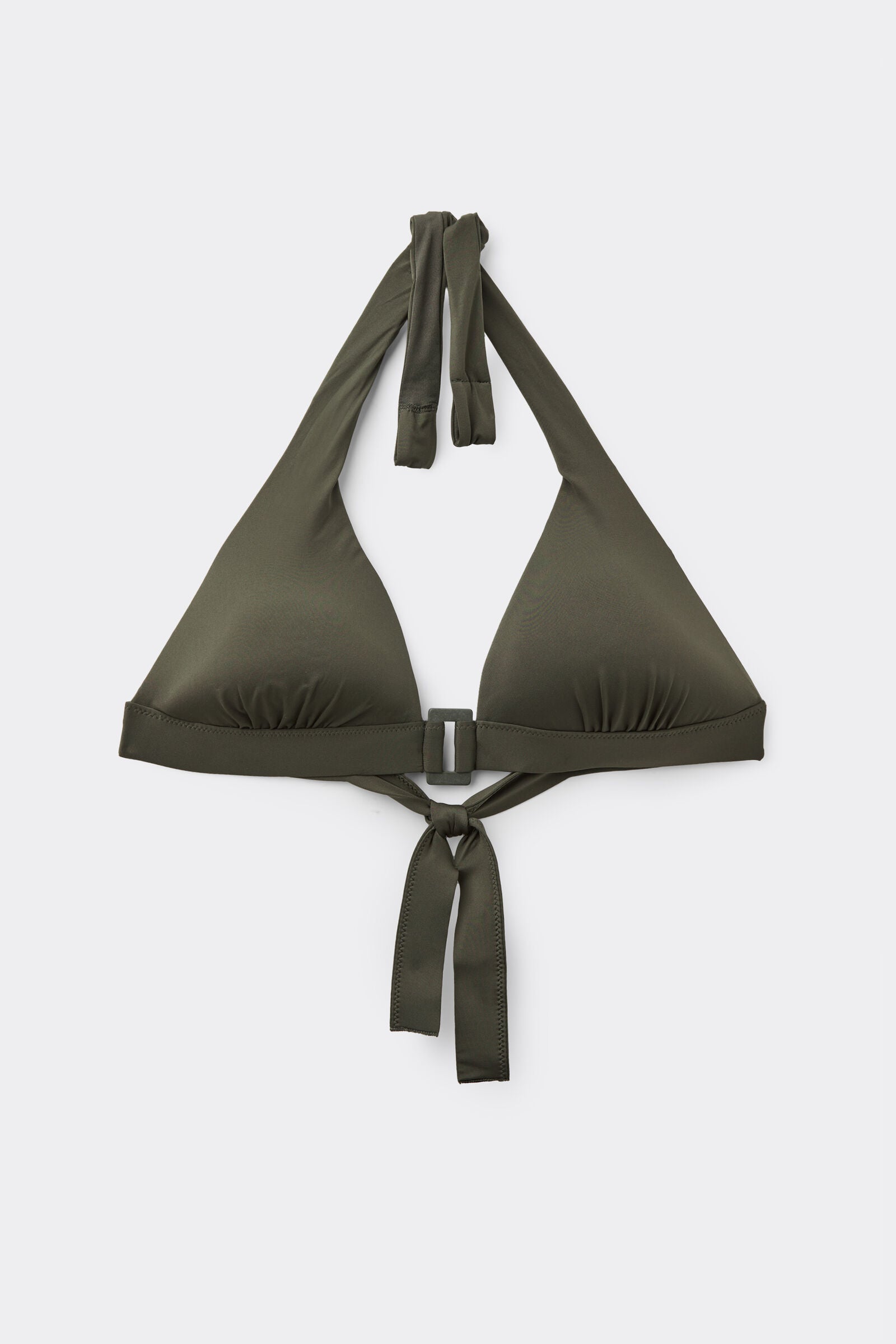 חזיית ביקיני משולשים Timeless Look Camo Green