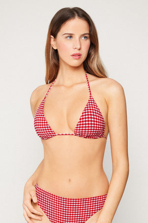 חזיית ביקיני משולשים Summer Vichy