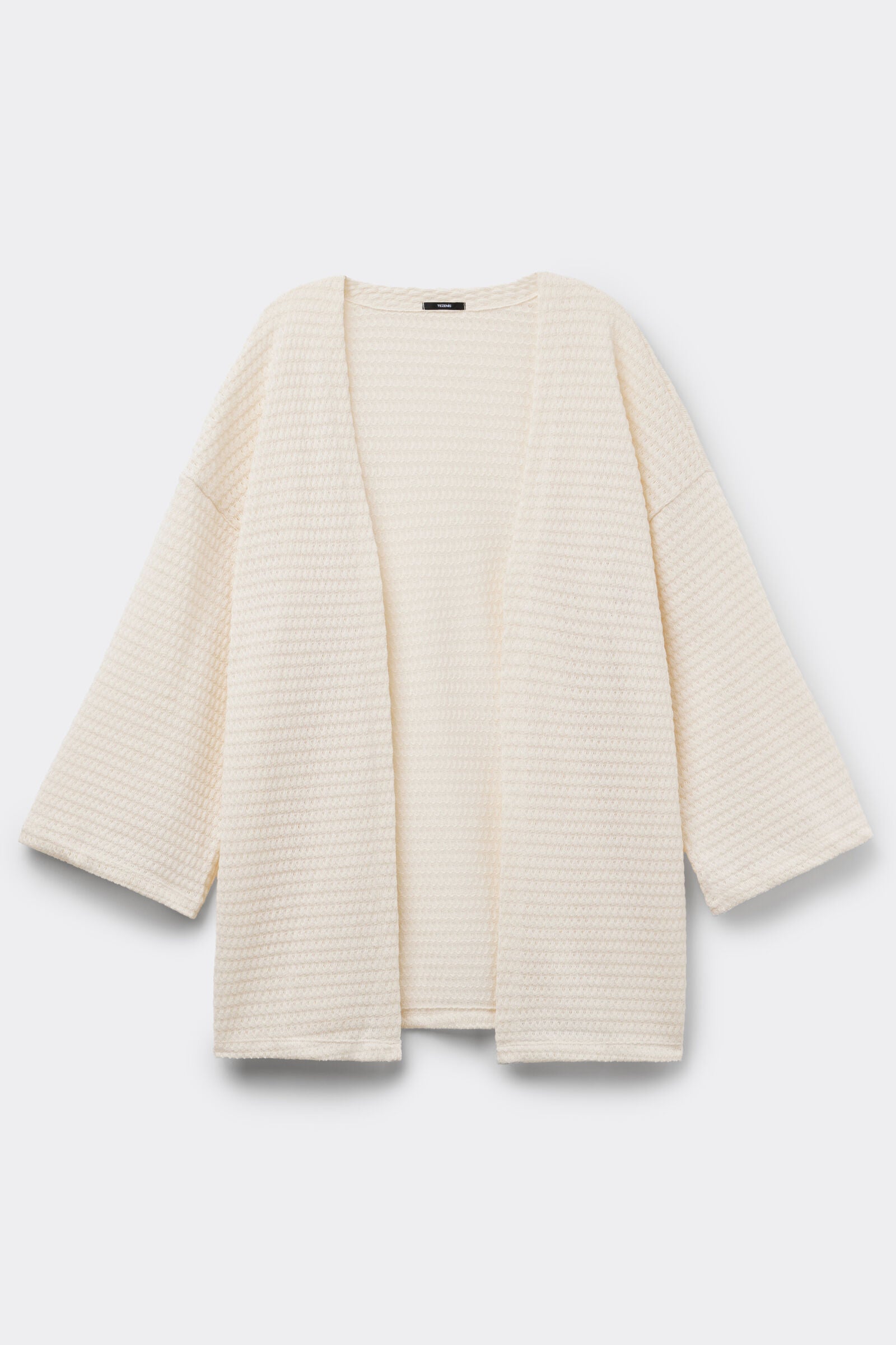 קרדיגן קימונו בסריגת קרושה