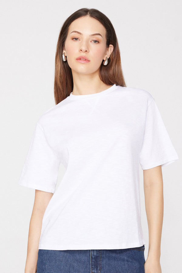 טי שירט 100% Slub Cotton
