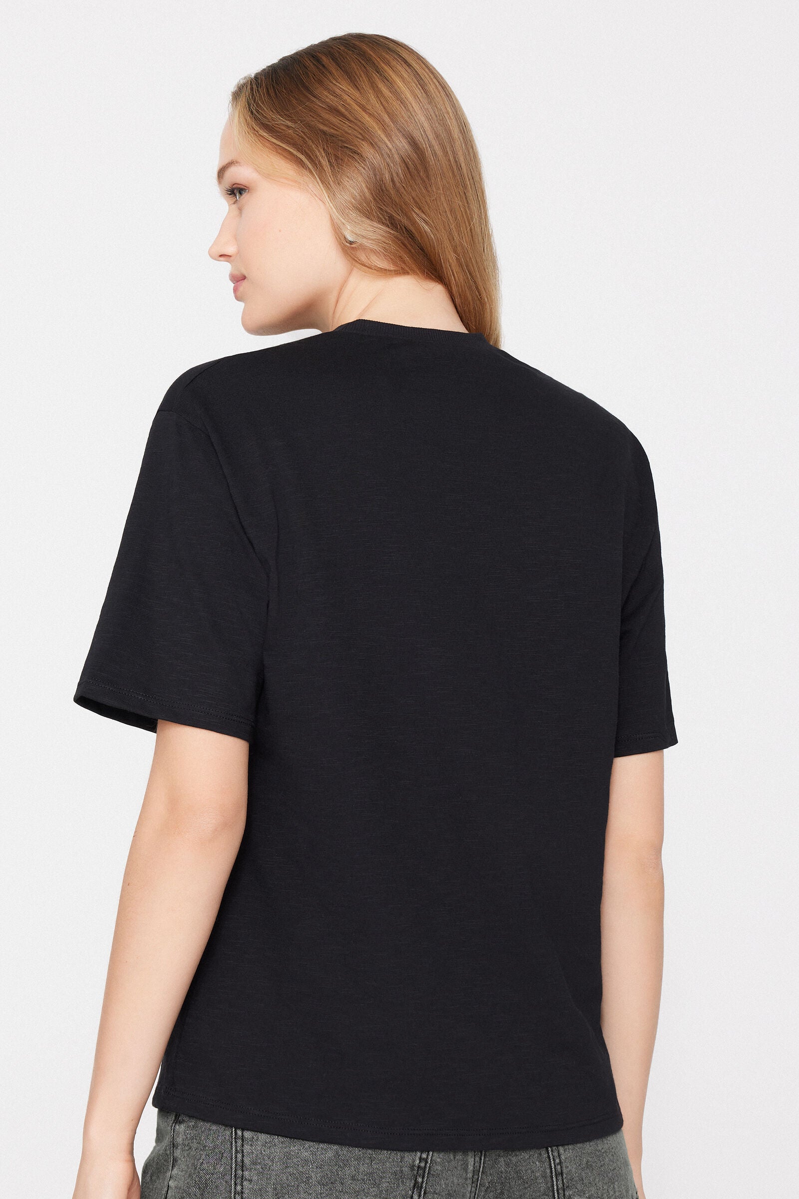 טי שירט 100% Slub Cotton