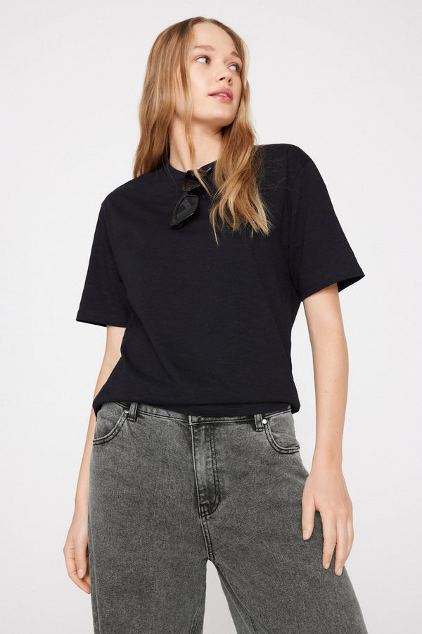 טי שירט 100% Slub Cotton