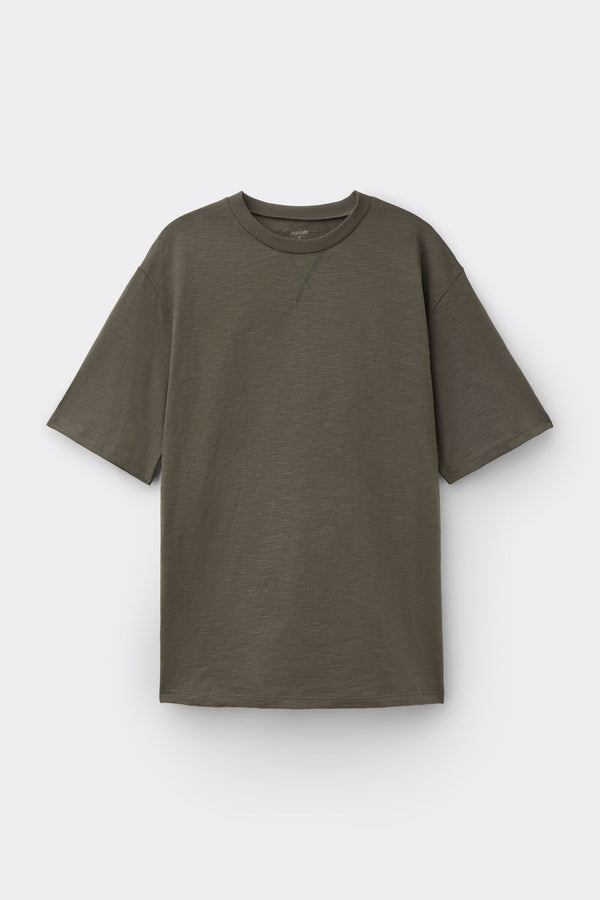 טי שירט 100% Slub Cotton
