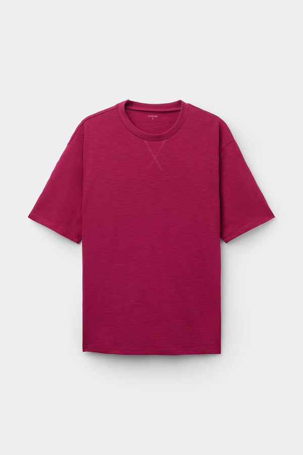טי שירט 100% Slub Cotton