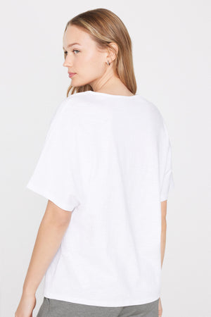 טי שירט 100% Slub Cotton V