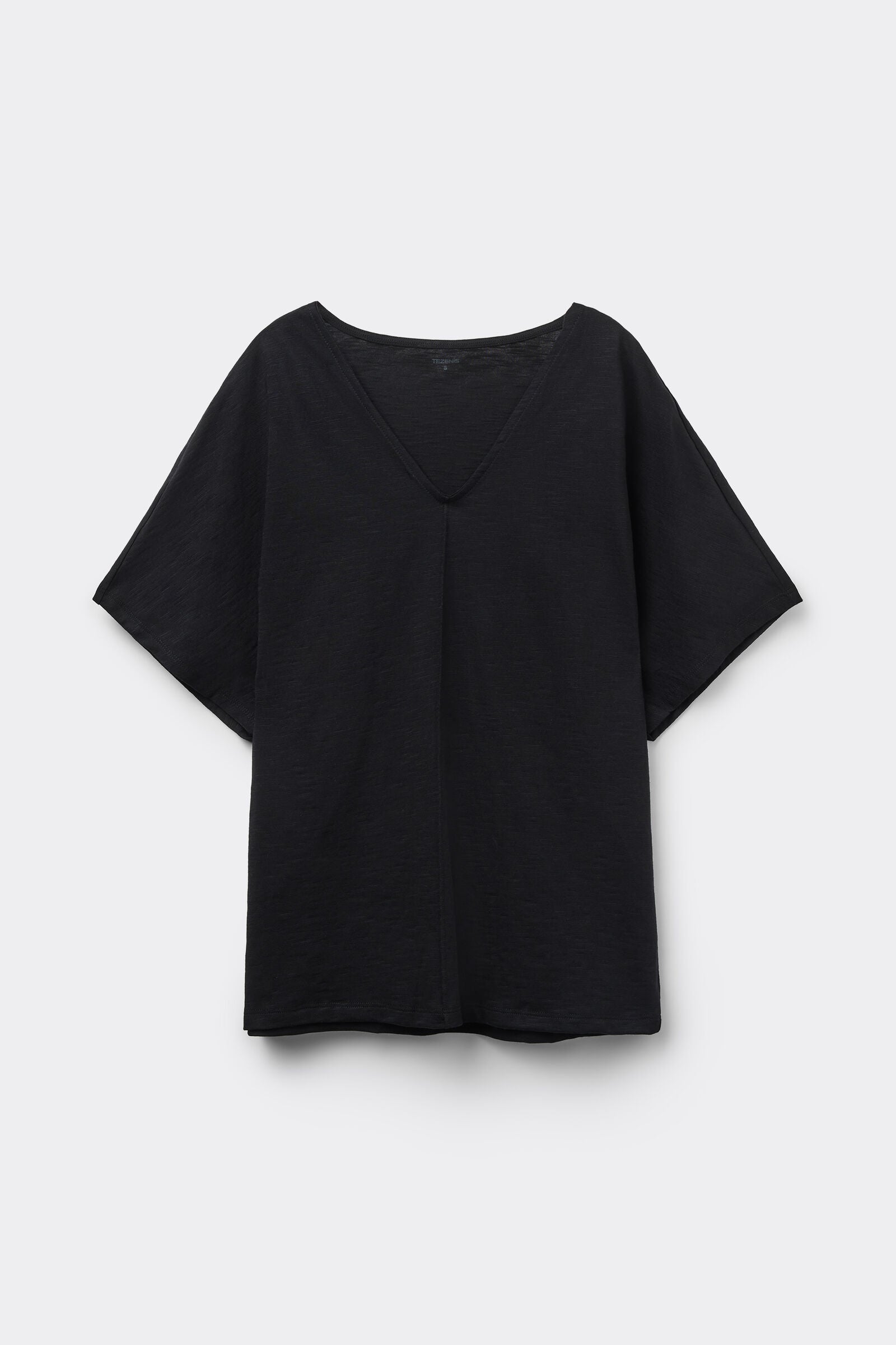 טי שירט 100% Slub Cotton V