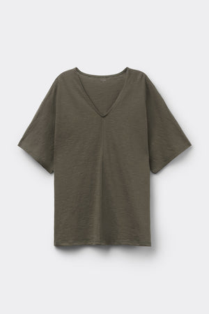 טי שירט 100% Slub Cotton V