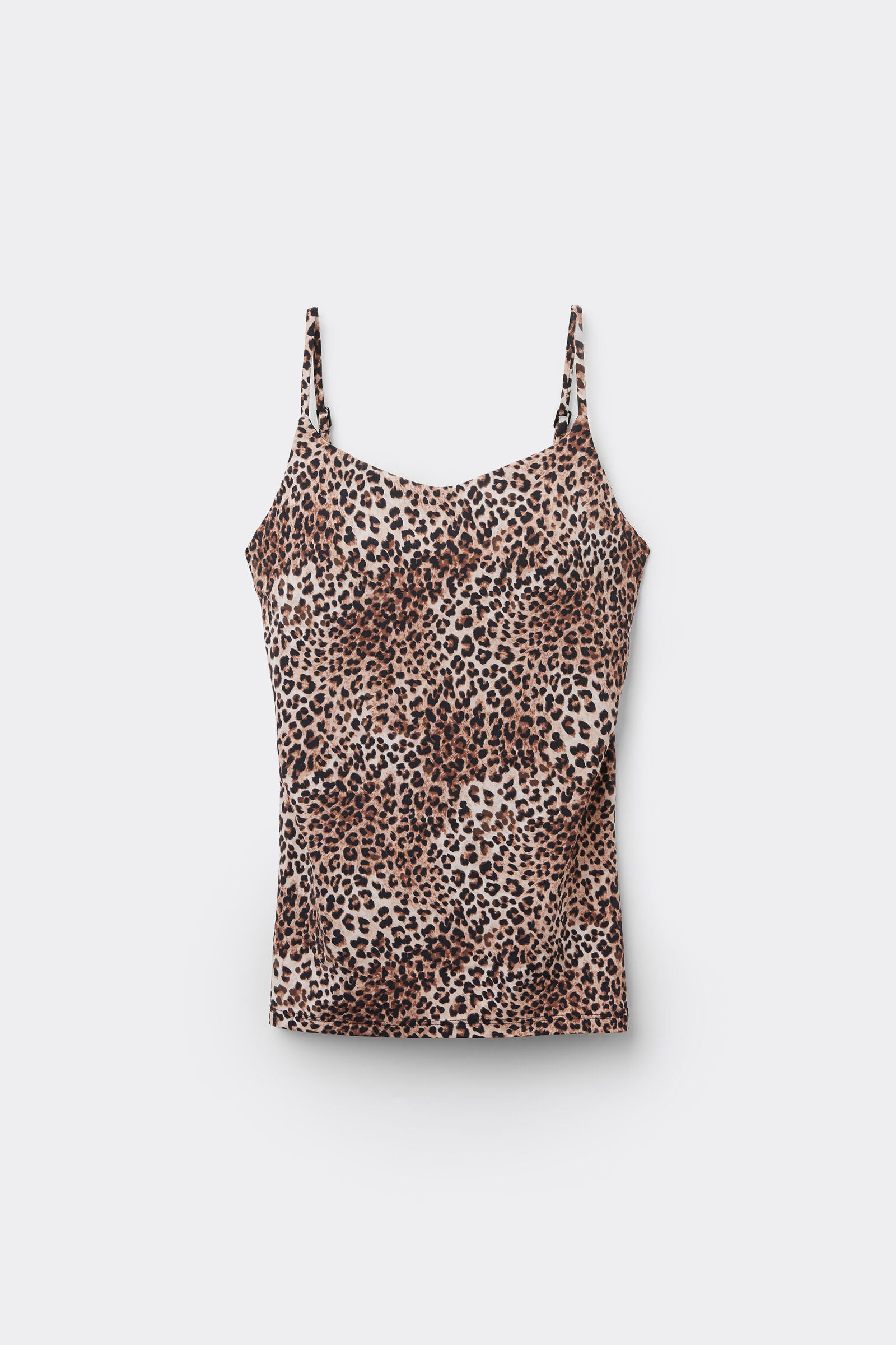 גופייה בהדפס מנומר 2 In 1 Natural Lifting Bra