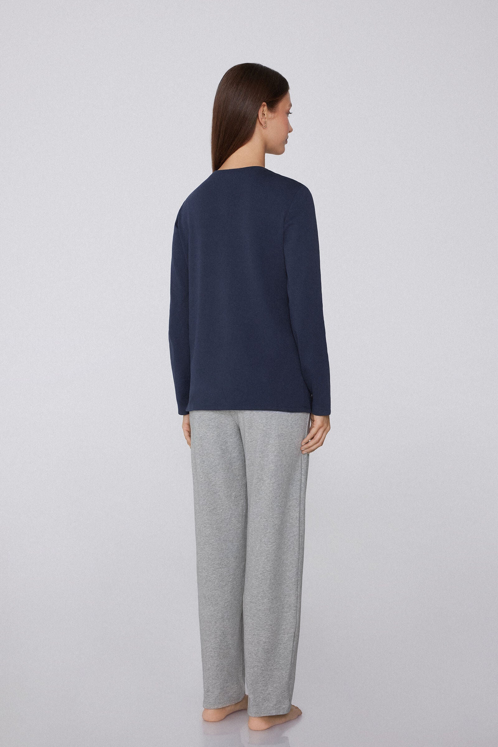 סט פיג'מה כותנה עבה Cloud Patch