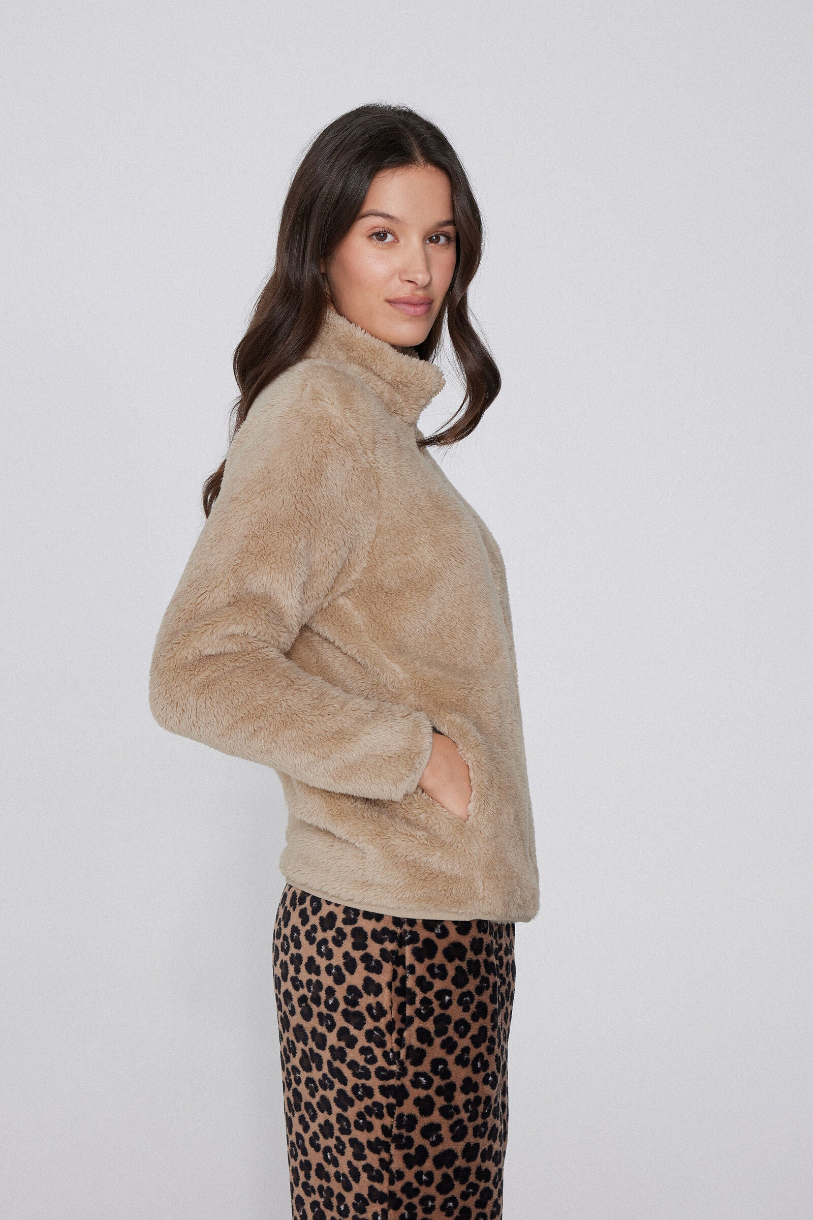 ג'קט Teddy פלאפי