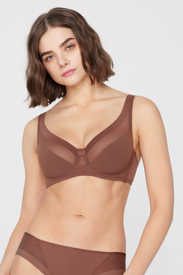 חזיית בלקונט מבד טול Paris Essential