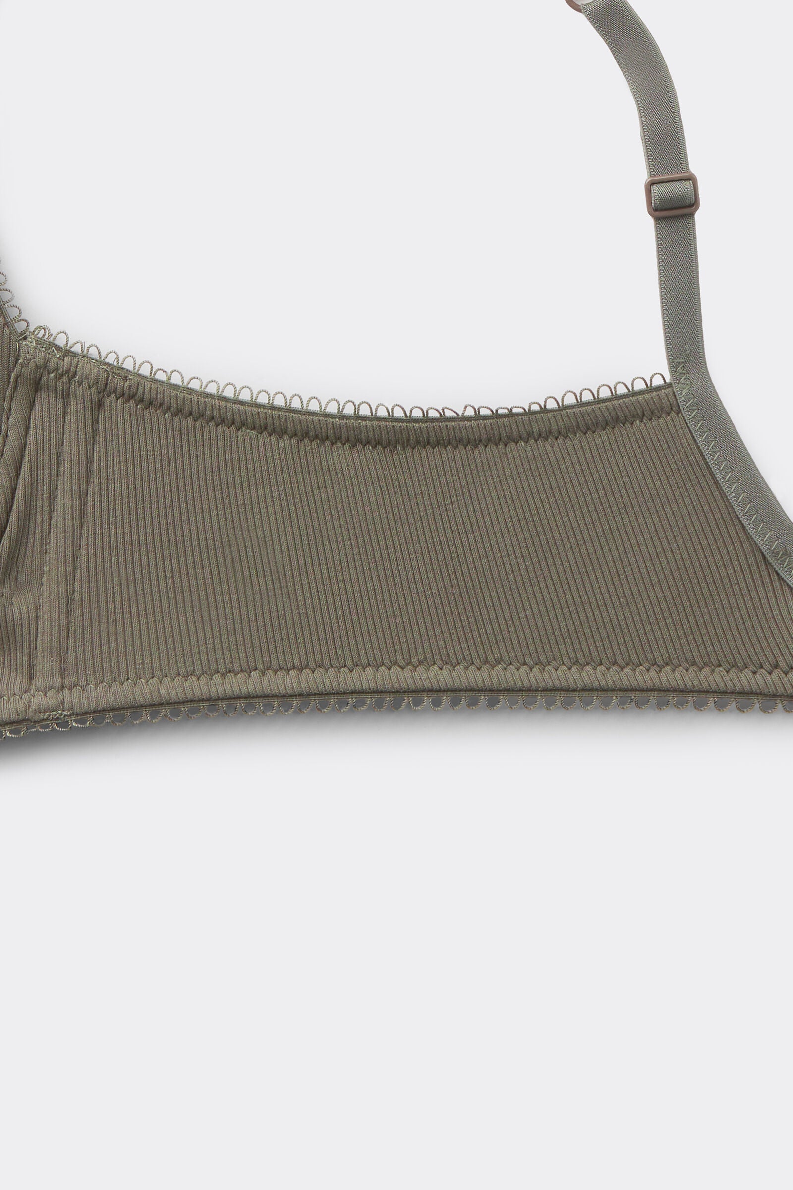 חזיית בלקונט מבד ריב כותנה Paris Cutie