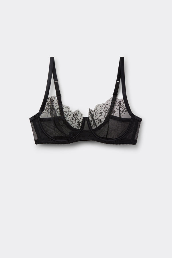חזיית בלקונט Paris Fleur Noir