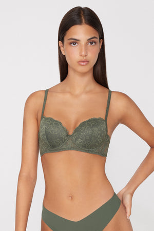 חזיית בלקונט עם ריפוד מדורג Wien Recycled Lace