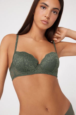חזיית בלקונט עם ריפוד מדורג Wien Recycled Lace