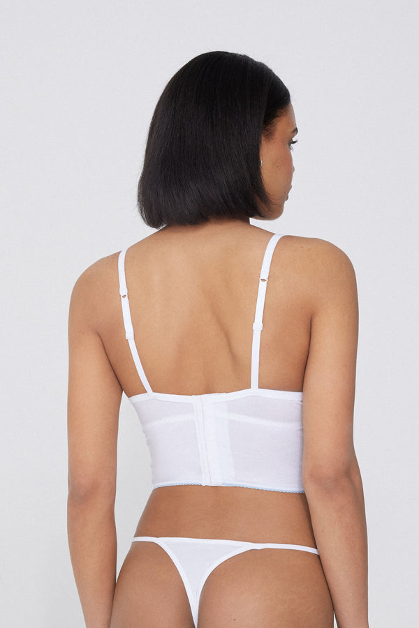מחוך פוש אפ כותנה Broderie Anglaise